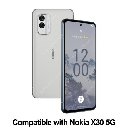 Custodia e cover per NOKIA X30 5G,Fibra di carbonio raffinata,Anti-caduta, Anti-impronta digitale,protezione completa.Custodia compatibile con NOKIA X30 5G