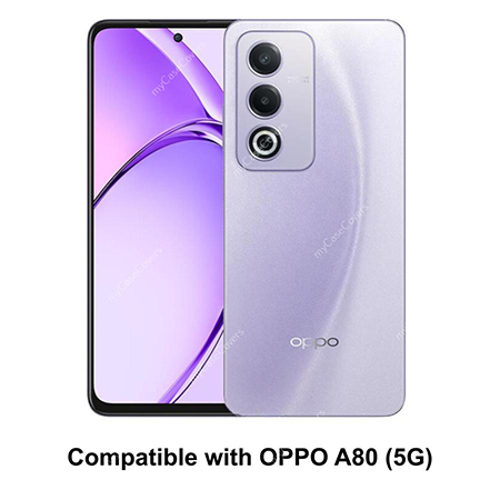 Effcotuo Custodia Per OPPO A80 5G Cover Con 2 Pellicola Protettiva